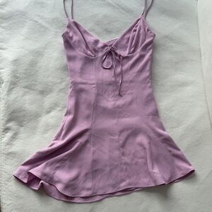 Elegant Pink Mini Dress